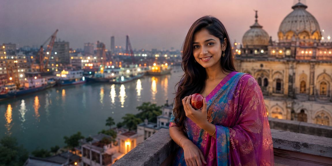 খুলনায় একজন বাংলাদেশি মডেল taka15 - এ ক্রিকেট বেটিং প্রোমোশন উপভোগ করছেন